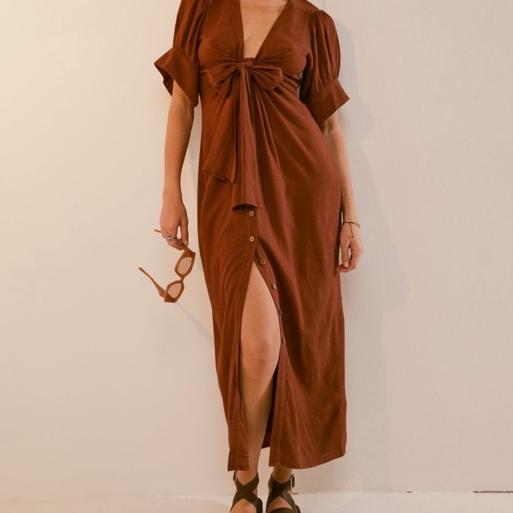 Free People Vintage Summer Midi Dress